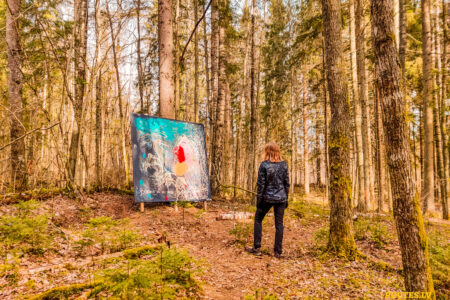 Quelle Rūcamavots und Rote Felsen — 2