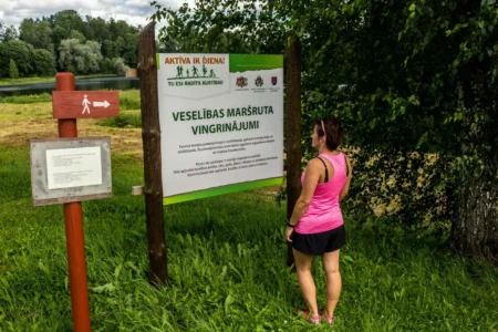 Ruta de salud en Korneti