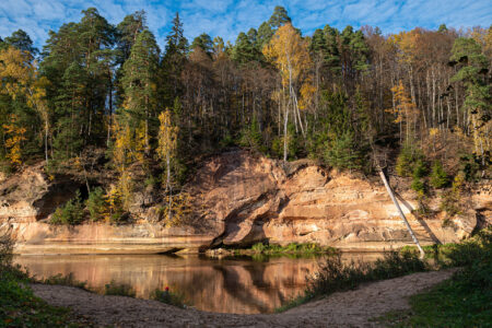 Sigulda – Rāmkalni – Sigulda velo maršruts 38km